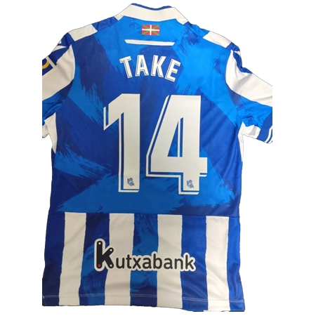 Real Sociedad de Futbol(レアル・ソシエダ) サッカー ユニフォーム 久保建英 22/23ホーム Lサイズ