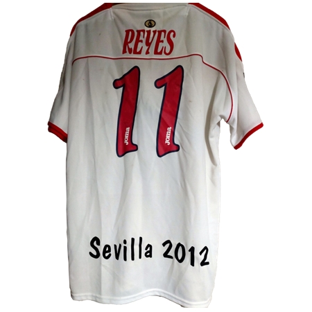 Sevilla FC(セビージャFC) サッカー ユニフォーム レジェス選手実使用ホーム半袖