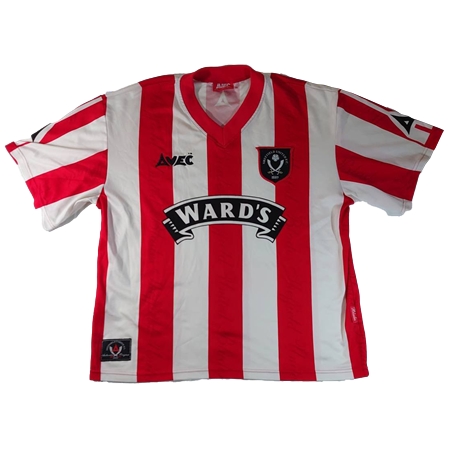 Sheffield United FC(シェフィールド・ユナイテッドFC) サッカー ユニフォーム 96-97 ホーム