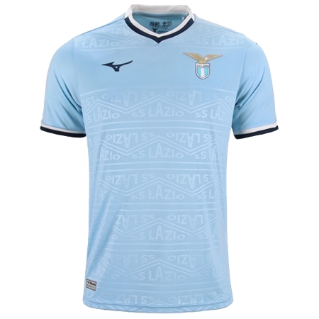 SS Lazio(SSラツィオ) サッカー ユニフォーム 24/25 公式 ホーム 半袖 （選手名、背番号、パッチ込み）