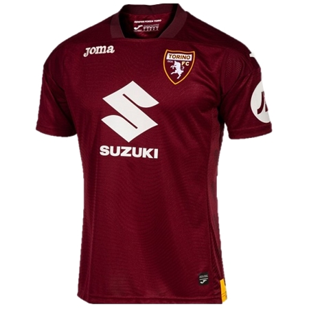 Torino FC(トリノFC) サッカー ユニフォーム 23/24 公式 ホーム 半袖 （選手名、背番号、パッチ込み）
