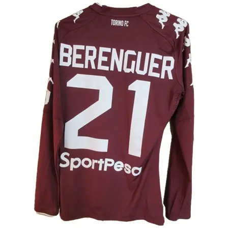 Torino FC(トリノFC) サッカー ユニフォーム 17/18 ベレンゲル 実使用