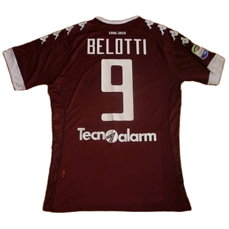 Torino FC(トリノFC) サッカー ユニフォーム 選手ユニフォーム ベロッティ 110周年記念