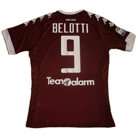 Torino FC(トリノFC) サッカー ユニフォーム 選手ユニフォーム ベロッティ 110周年記念