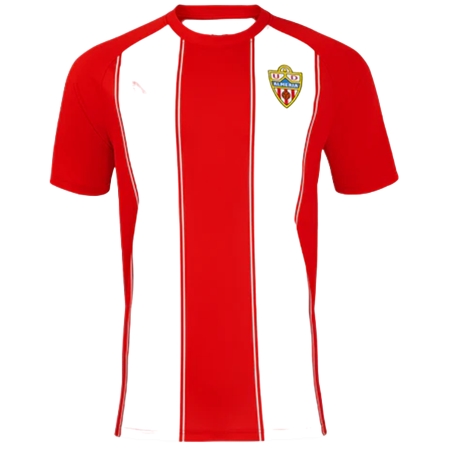 UD Almeria(UDアルメリア) サッカー ユニフォーム 24/25 公式 ホーム 半袖 （選手名、背番号、パッチ込み）