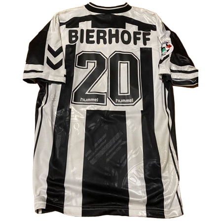 Udinese Calcio(ウディネーゼ・カルチョ) サッカー ユニフォーム 97-98 ホーム ビアホフ選手