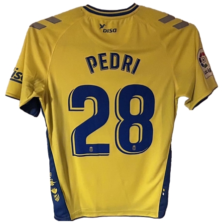 UD Las Palmas(UDラス・パルマス) サッカー ユニフォーム ペドリ ホーム
