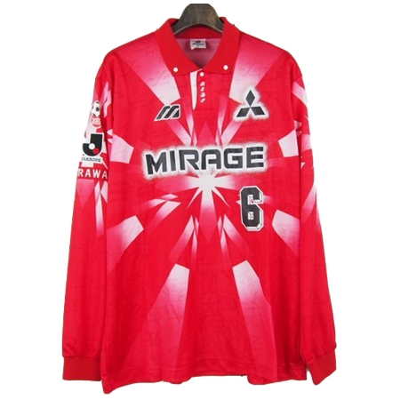 Urawa Red Diamonds(浦和レッズ) サッカー ユニフォーム 1995-1996 福田