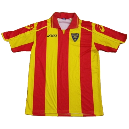 US Lecce(USレッチェ) サッカー ユニフォーム 07/08年 ホームモデル asics XLサイズ