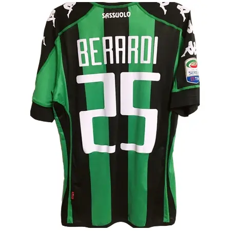 US Sassuolo Calcio(USサッスオーロ・カルチョ) サッカー ユニフォーム 正規品 オーセンティック ドメニコベラルディ選手