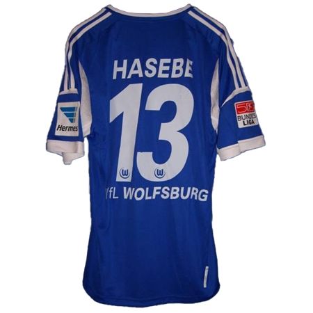 VfL Wolfsburg(VfLヴォルフスブルク) サッカー ユニフォーム 長谷部誠 実使用 アウェイ