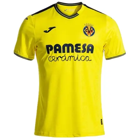 Villarreal CF(ビジャレアルCF) サッカー ユニフォーム 24/25 公式 ホーム 半袖 （選手名、背番号、パッチ込み）