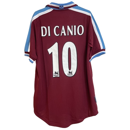 West Ham United FC(ウェストハム・ユナイテッドFC) サッカー ユニフォーム  99/01 Home ディ・カーニオ