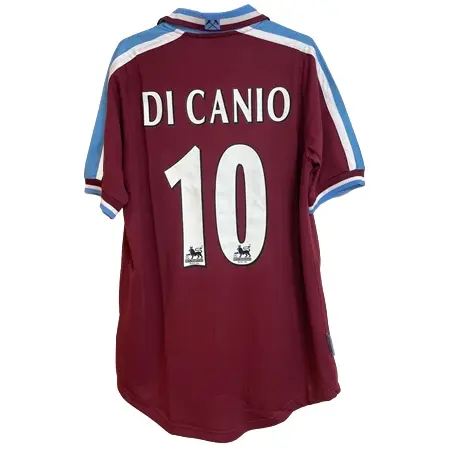 West Ham United FC(ウェストハム・ユナイテッドFC) サッカー ユニフォーム  99/01 Home ディ・カーニオ