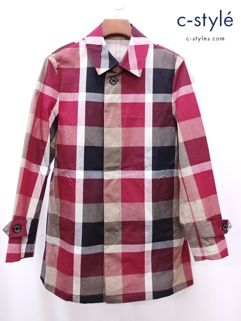 BLACK LABEL CRESTBRIDGE ステンカラーコート M マルチカラー 51A23-305-44