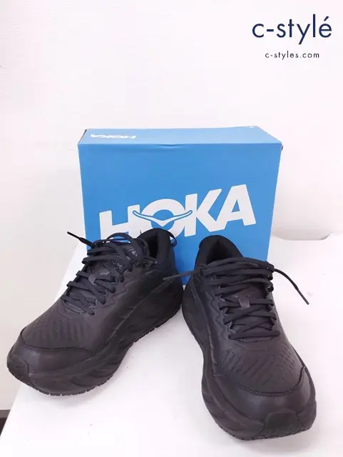 HOKA ONE ONE ホカオネオネ スニーカー 27.0cm ブラック M BONDI SR 1110520