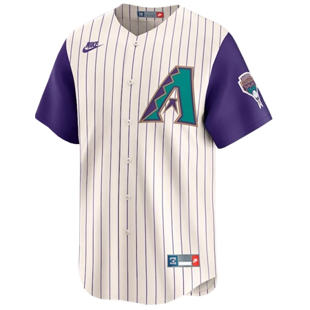 Arizona Diamondbacks(アリゾナ・ダイヤモンドバックス) 野球 ユニフォーム NIKE ダイヤモンドバックス ユニフォーム クーパーズタウンジャージ クリーム
