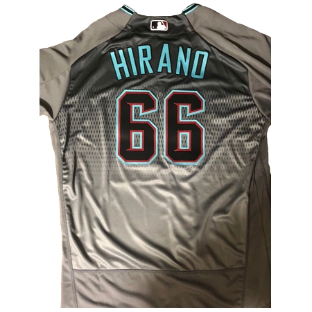 Arizona Diamondbacks(アリゾナ・ダイヤモンドバックス) 野球 ユニフォーム 平野佳寿 オーセンティック ユニフォーム 48サイズ