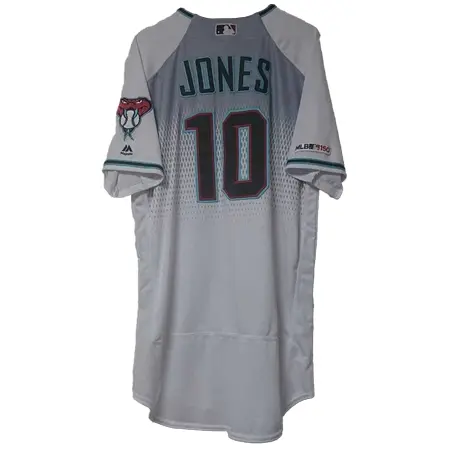 Arizona Diamondbacks(アリゾナ・ダイヤモンドバックス) 野球 ユニフォーム アダムジョーンズ 実使用 ユニフォーム MLBホログラム付き