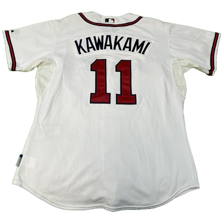 Atlanta Braves(アトランタ・ブレーブス) 野球 ユニフォーム 川上憲伸 ＃11 実使用
