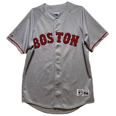 Boston Red Sox(ボストン・レッドソックス) 野球 ユニフォーム マジェスティック グレー