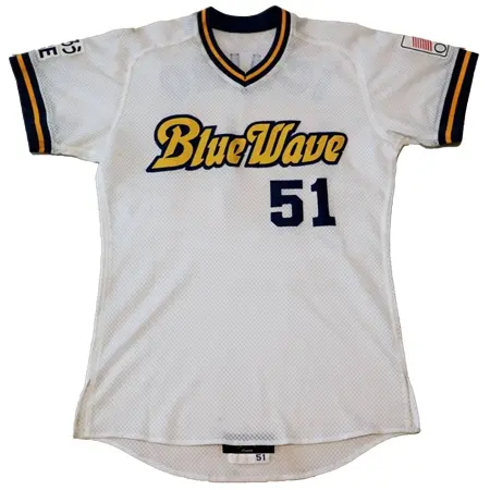 Buffaloes(オリックス・バファローズ) 野球 ユニフォーム イチロー 1995年 実使用