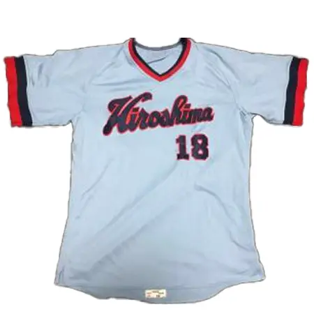 Carp(広島東洋カープ) 野球 ユニフォーム DESCENTE製 2012 前田健太  #18 復刻ユニフォーム