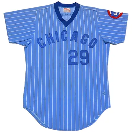 Chicago Cubs(シカゴ・カブス) 野球 ユニフォーム 1980 ロード