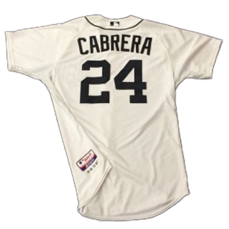 Detroit Tigers(デトロイト・タイガース) 野球 ユニフォーム ミゲル カブレラ 実使用ユニフォーム