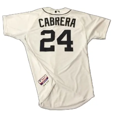 Detroit Tigers(デトロイト・タイガース) 野球 ユニフォーム ミゲル カブレラ 実使用ユニフォーム
