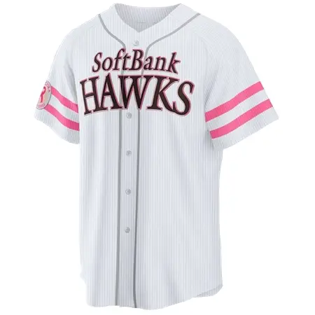 Hawks(福岡ソフトバンクホークス) 野球 ユニフォーム ピンクリボン　プロコレクション