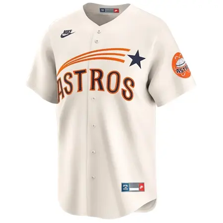 Houston Astros(ヒューストン・アストロズ) 野球 ユニフォーム NIKE クーパーズタウンジャージ 1965-1976 クリーム