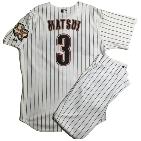 Houston Astros(ヒューストン・アストロズ) 野球 ユニフォーム 松井稼頭央 実使用ユニフォーム 上下 2009年