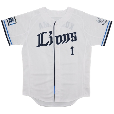 Lions(埼玉西武ライオンズ) 野球 ユニフォーム オーセンティックユニフォーム(ホーム) 背番号あり