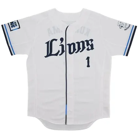 Lions(埼玉西武ライオンズ) 野球 ユニフォーム オーセンティックユニフォーム(ホーム) 背番号あり