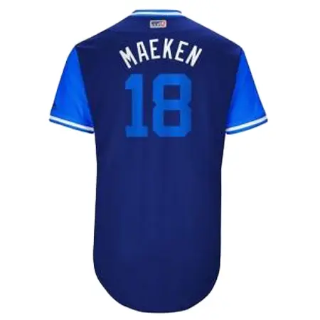 Los Angeles Dodgers(ロサンゼルス・ドジャース) 野球 ユニフォーム 前田健太 WEEKEND 2017 実使用