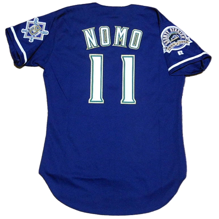 Milwaukee Brewers(ミルウォーキー・ブルワーズ) 野球 ユニフォーム 野茂 1999 オルタネート