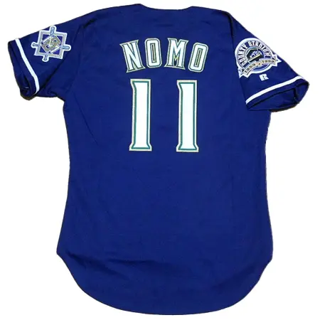 Milwaukee Brewers(ミルウォーキー・ブルワーズ) 野球 ユニフォーム 野茂 1999 オルタネート