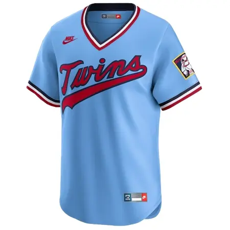 Minnesota Twins(ミネソタ・ツインズ) 野球 ユニフォーム NIKE クーパーズタウンジャージ 1965 ライトブルー