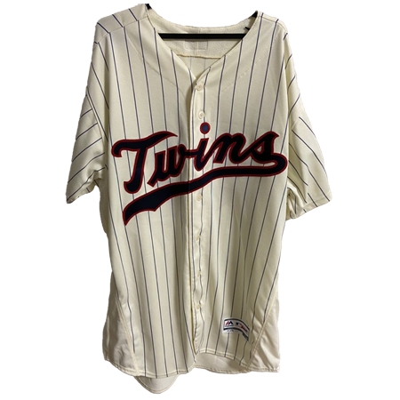 Minnesota Twins(ミネソタ・ツインズ) 野球 ユニフォーム タイラー オースティン 実使用 Majestic 2018年