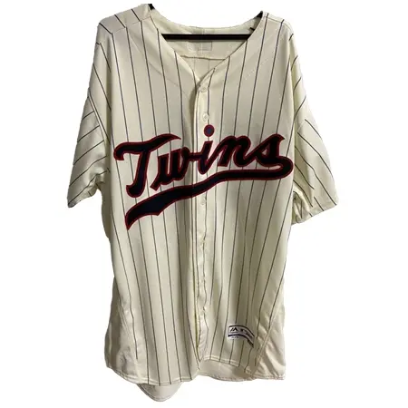 Minnesota Twins(ミネソタ・ツインズ) 野球 ユニフォーム タイラー オースティン 実使用 Majestic 2018年