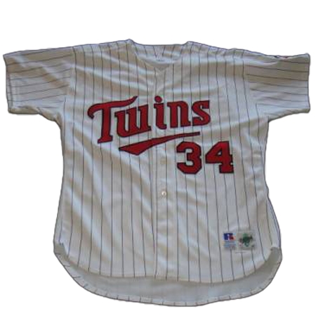 Minnesota Twins(ミネソタ・ツインズ) 野球 ユニフォーム カービー・パケット 実使用
