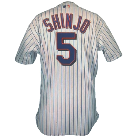 New York Mets(ニューヨーク・メッツ) 野球 ユニフォーム 新庄剛志選手 2001年 実使用