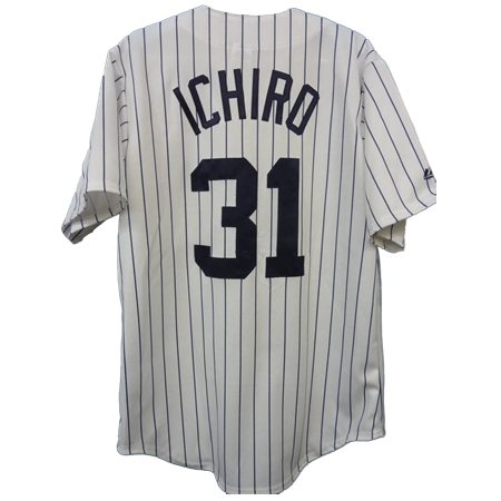 New York Yankees(ニューヨーク・ヤンキース) 野球 ユニフォーム ＃31 イチロー Majestic
