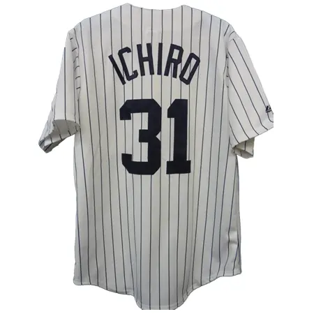 New York Yankees(ニューヨーク・ヤンキース) 野球 ユニフォーム ＃31 イチロー Majestic