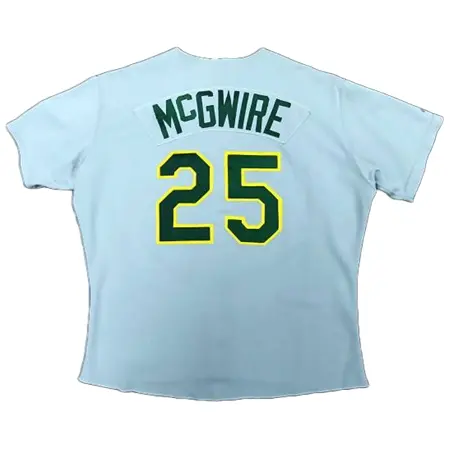 Oakland Athletics(オークランド・アスレチックス) 野球 ユニフォーム マークマグワイア選手 実使用ユニフォーム GFC