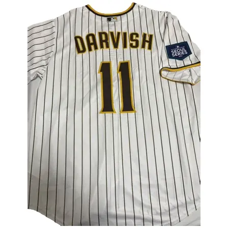 San Diego Padres(サンディエゴ・パドレス) 野球 ユニフォーム ダルビッシュ有 ソウルシリーズ 限定 レプリカ Lサイズ