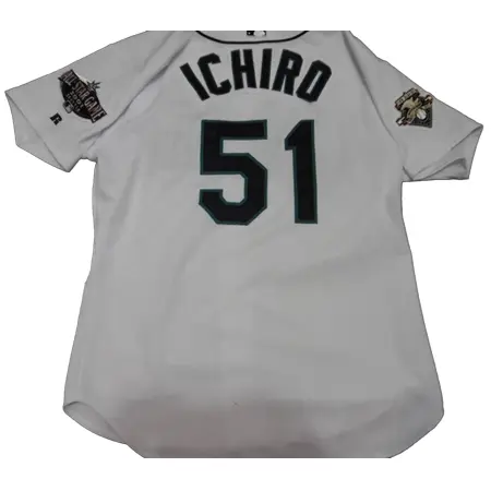 Seattle Mariners(シアトル・マリナーズ) 野球 ユニフォーム イチロー2001年 実使用