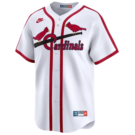 St. Louis Cardinals(セントルイス・カージナルス) 野球 ユニフォーム NIKE クーパーズタウンジャージ ホワイト