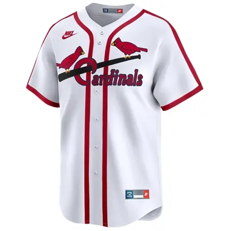 St. Louis Cardinals(セントルイス・カージナルス) 野球 ユニフォーム NIKE クーパーズタウンジャージ ホワイト
